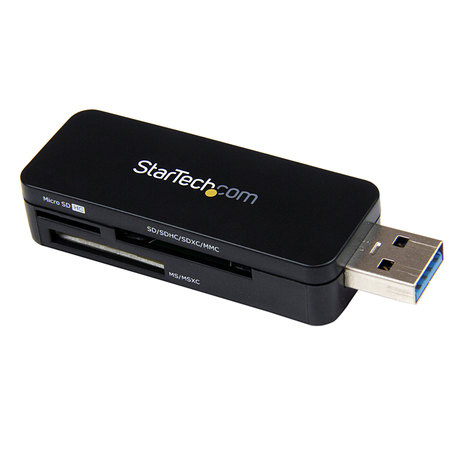 STARTECH.COM USB 3.0 Memory Card Reader - External Flash SD Memory Card Reader FCREADMICRO3